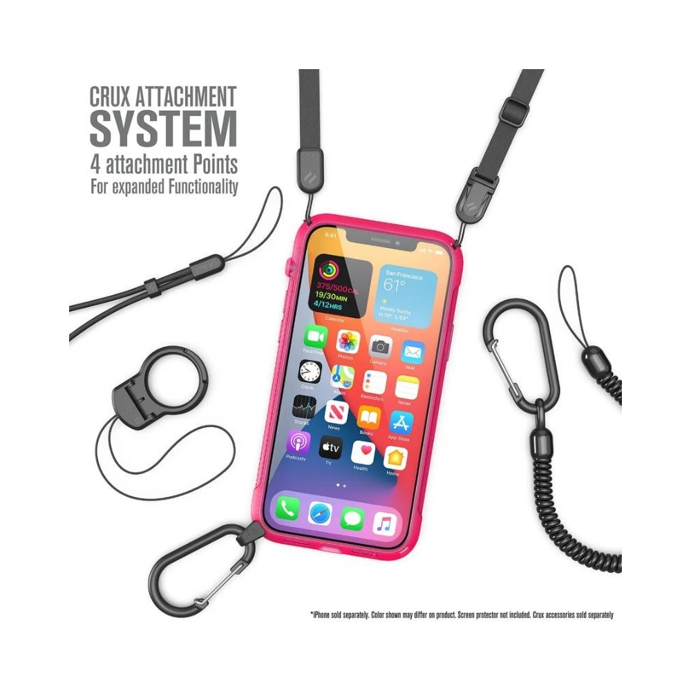 Wholesale Catalyst Vibe Apple iPhone 12/12 Pro pink clear - CAT059PNKCL - {ean13} - Hurt