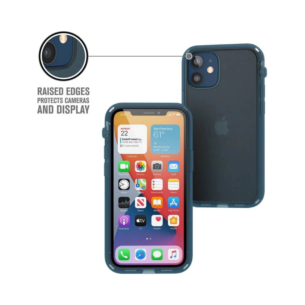 Hurtownia GSM - Etui Catalyst Influence Apple iPhone 12 mini modré - CAT060BLU - {ean13} - Hurt