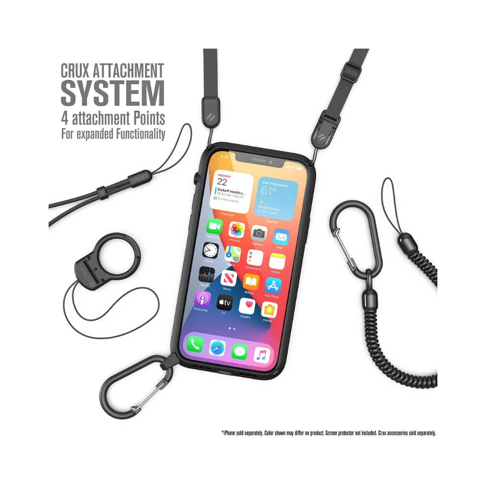 Hurtownia GSM - Etui Catalyst Influence Apple iPhone 12/12 Pro czarne - CAT061BLK - {ean13} - Hurt
