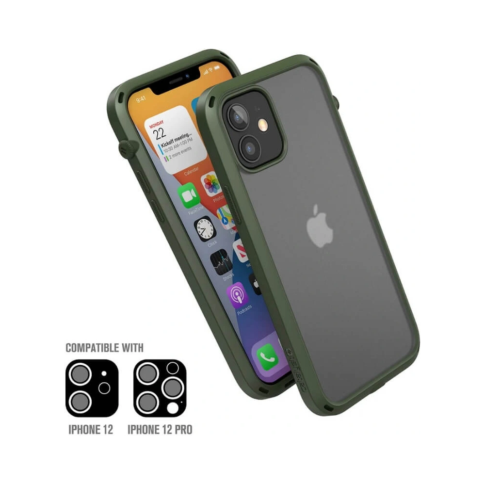 Hurtownia GSM - Etui Catalyst Influence Apple iPhone 12/12 Pro zielone - CAT064GRN - {ean13} - Hurt