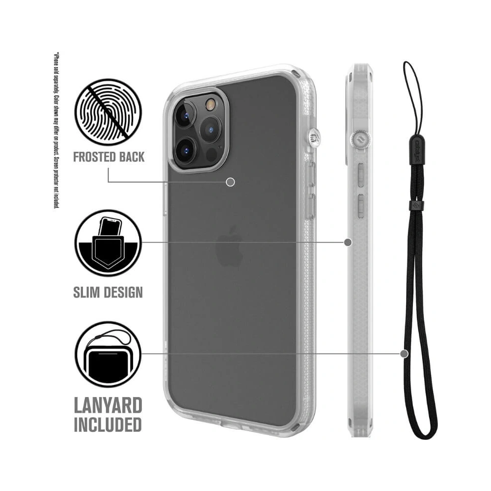 Hurtownia GSM - Etui Catalyst Influence Apple iPhone 12 Pro Max transparentne - CAT067CL - {ean13} - Hurt