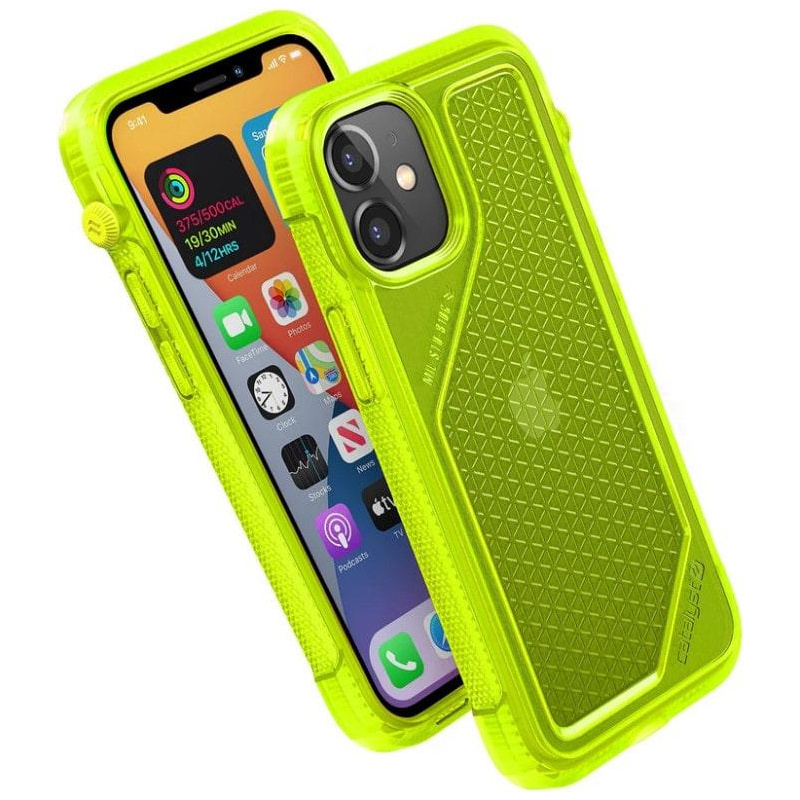 Hurtownia Catalyst - 4897041796643 - CAT068YELCL - Etui Catalyst Vibe Apple iPhone 12 mini żółte przeźroczyste - B2B homescreen