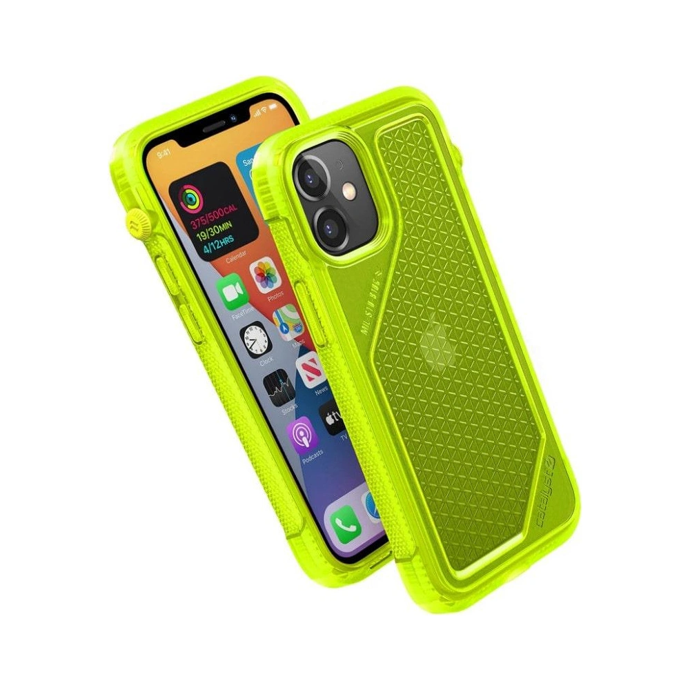 Hurtownia GSM - Etui Catalyst Vibe Apple iPhone 12 mini żółte przeźroczyste - CAT068YELCL - {ean13} - Hurt