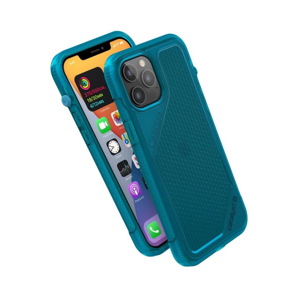 Wholesale Catalyst Vibe Apple iPhone 12 Pro Max blue clear - CAT069BLUCL - {ean13} - Hurt