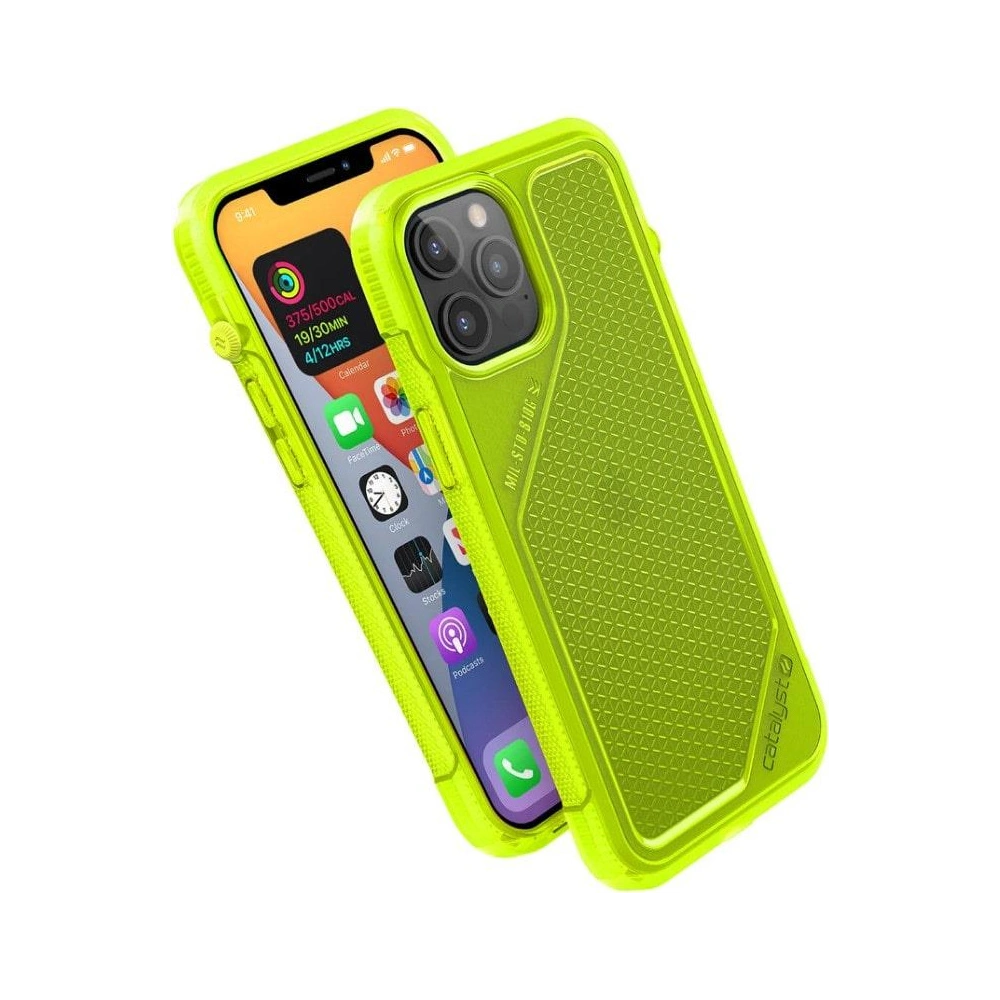 Hurtownia GSM - Etui Catalyst Vibe Apple iPhone 12 Pro Max žluté průhledné - CAT070YELCL - {ean13} - Hurt