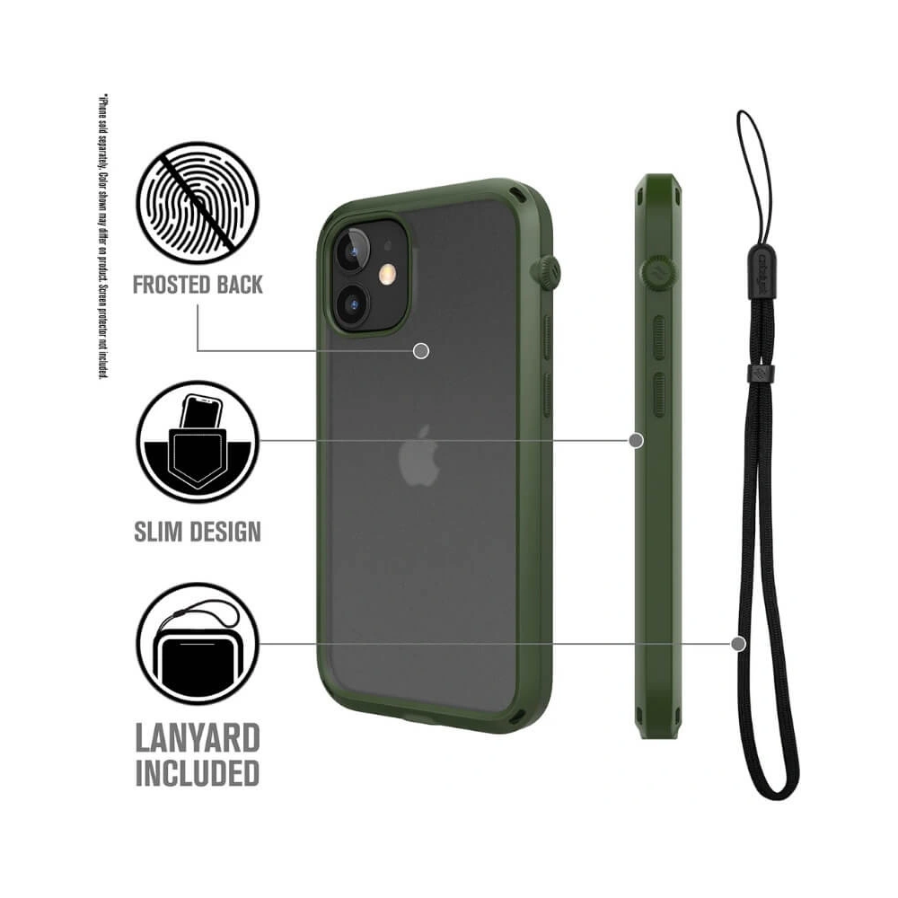 Hurtownia GSM - Etui Catalyst Influence Apple iPhone 12 mini zielone - CAT071GRN - {ean13} - Hurt