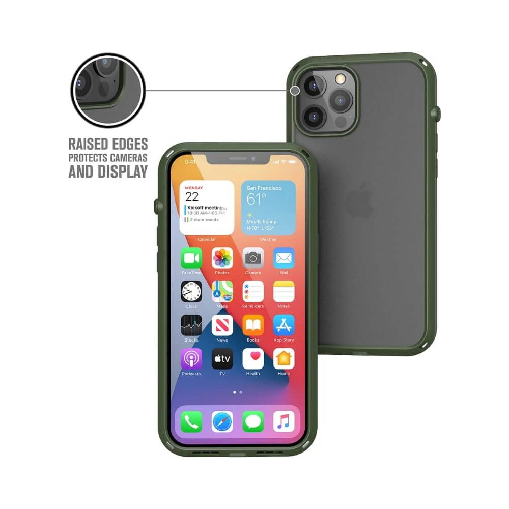 Hurtownia GSM - Etui Catalyst Influence Apple iPhone 12 Pro Max zelené - CAT072GRN - {ean13} - Hurt