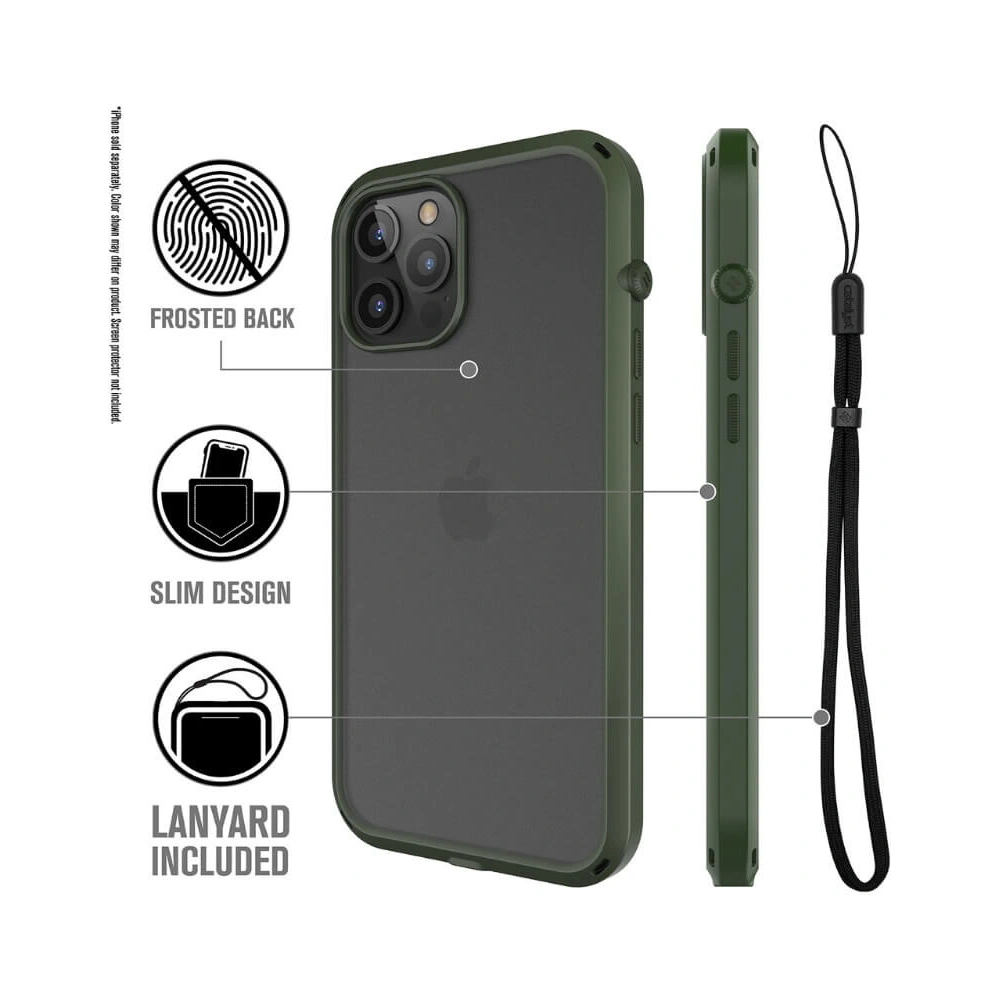 Hurtownia GSM - Etui Catalyst Influence Apple iPhone 12 Pro Max zelené - CAT072GRN - {ean13} - Hurt