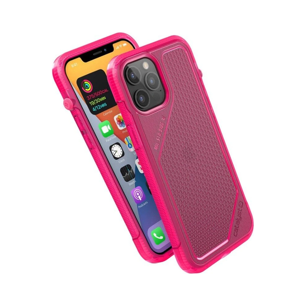 Hurtownia GSM - Etui Catalyst Vibe Apple iPhone 12 Pro Max růžové průhledné - CAT073PNKCL - {ean13} - Hurt