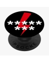 Držák na telefon POPSOCKETS Custom 8hvězdiček černý