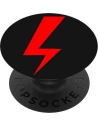 Držák na telefon POPSOCKETS Custom Blesk Stávka žen černý