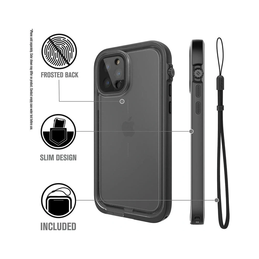 Hurtownia GSM - Etui Catalyst Total Protection Apple iPhone 12 Pro černé - CAT077BLK - {ean13} - Hurt