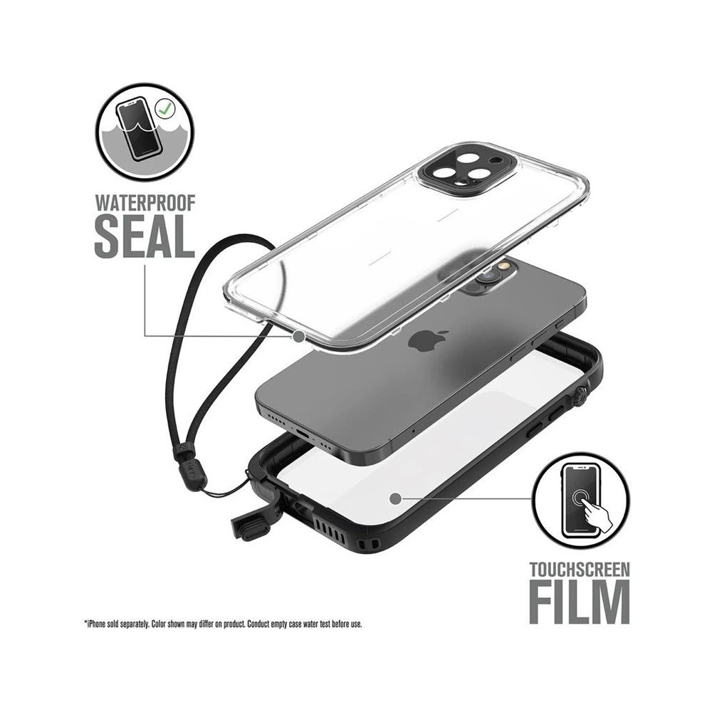 Hurtownia GSM - Etui Catalyst Total Protection Apple iPhone 12 Pro černé - CAT077BLK - {ean13} - Hurt