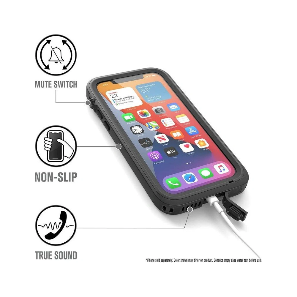 Hurtownia GSM - Etui Catalyst Total Protection Apple iPhone 12 Pro černé - CAT077BLK - {ean13} - Hurt