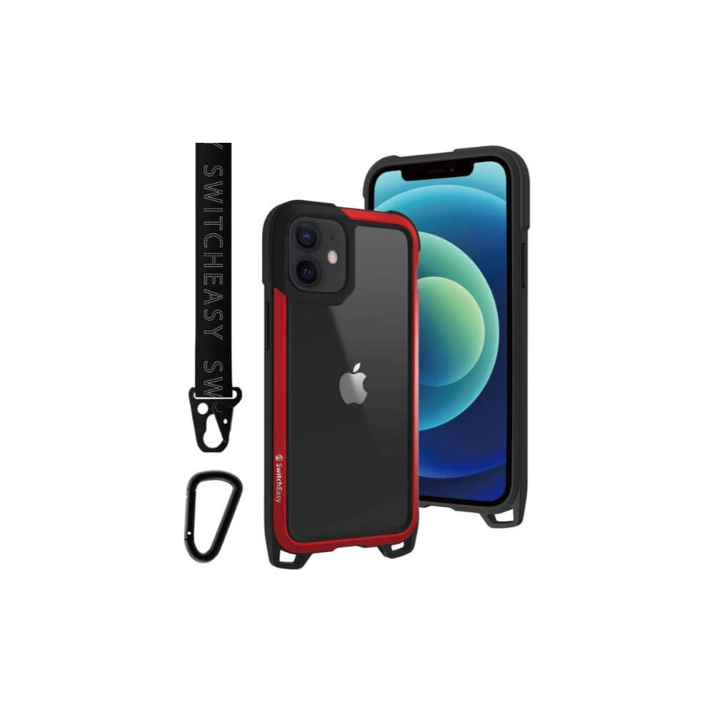 Hurtownia GSM - Etui SwitchEasy Odyssey Apple iPhone 12 mini červené - SWE072RED - {ean13} - Hurt