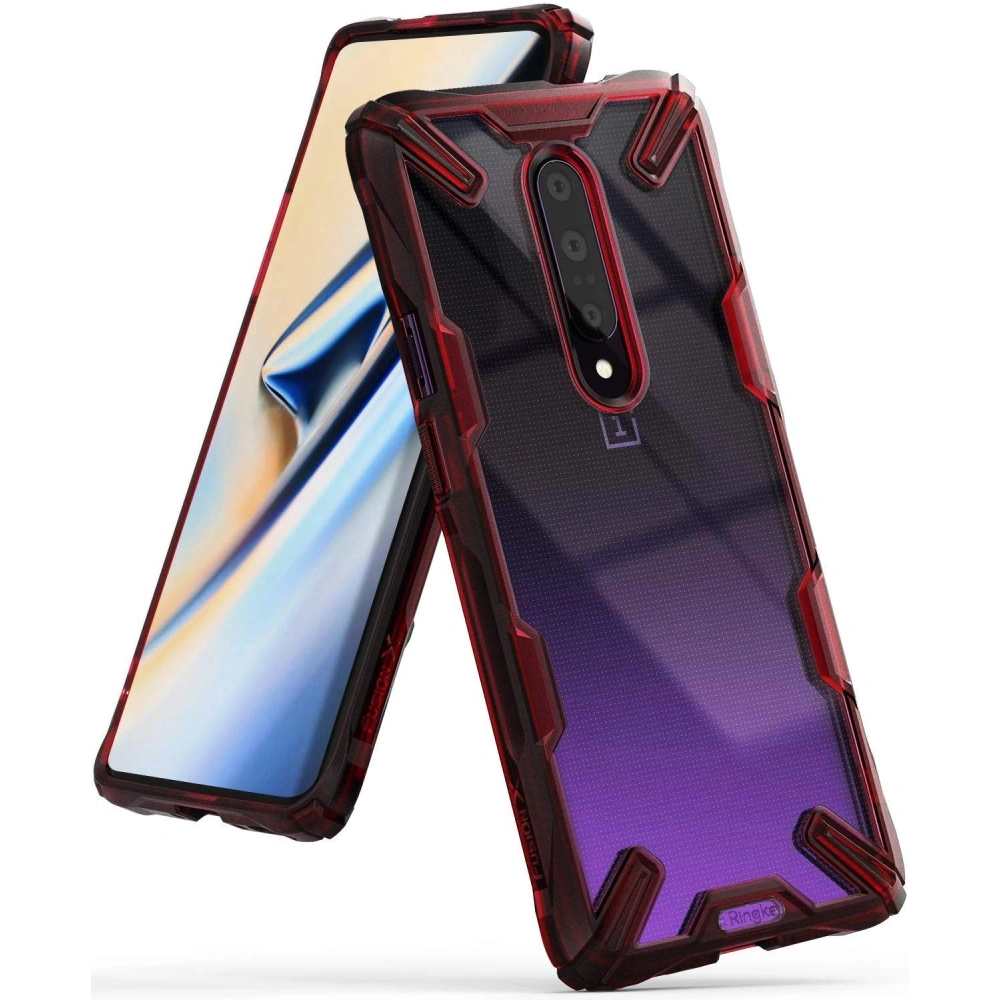 Hurtownia GSM - Etui Ringke Fusion-X OnePlus 7 Pro Ruby Red - RGK885RED - {ean13} - Hurt