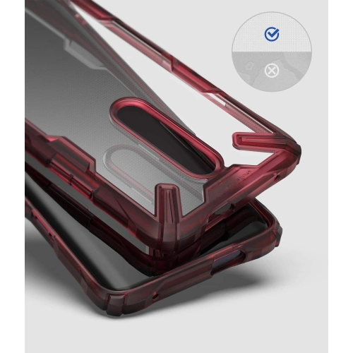 Etui Ringke Fusion-X OnePlus 7 Pro Ruby Red