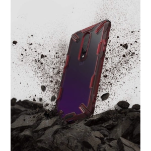 Etui Ringke Fusion-X OnePlus 7 Pro Ruby Red