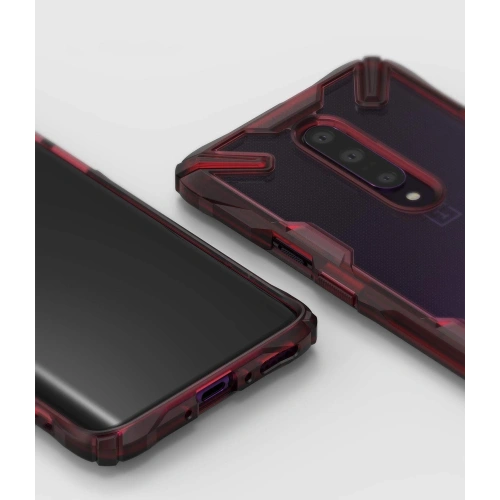 Etui Ringke Fusion-X OnePlus 7 Pro Ruby Red
