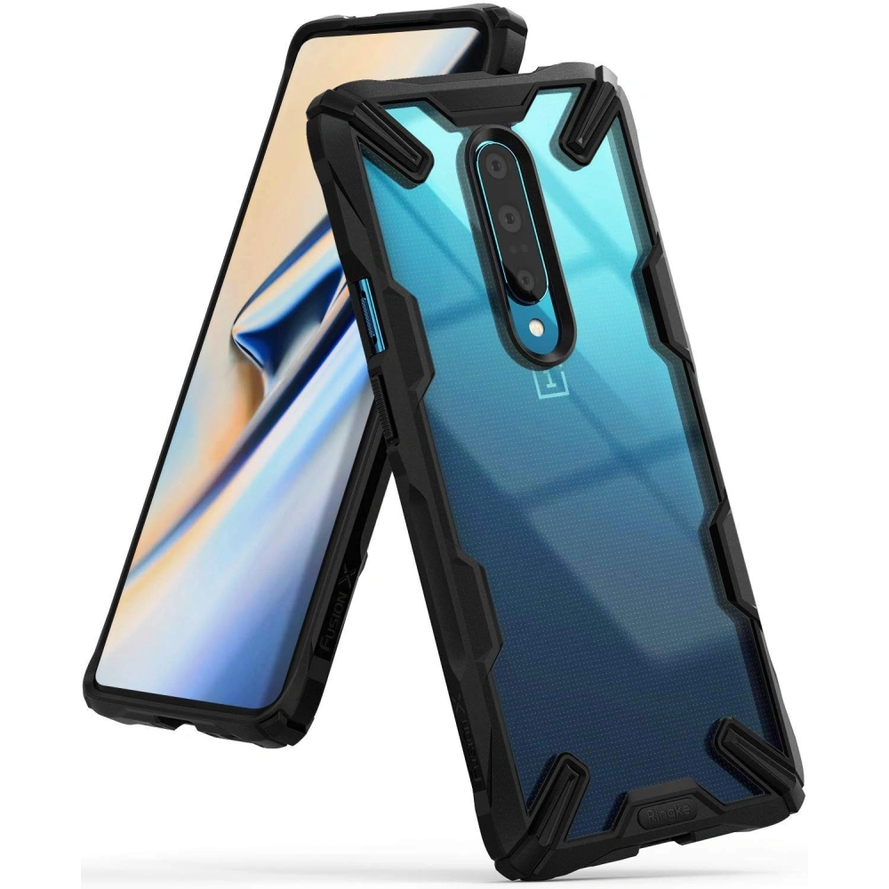 Hurtownia GSM - Etui Ringke Fusion-X OnePlus 7 Pro černé - RGK884BLK - {ean13} - Hurt