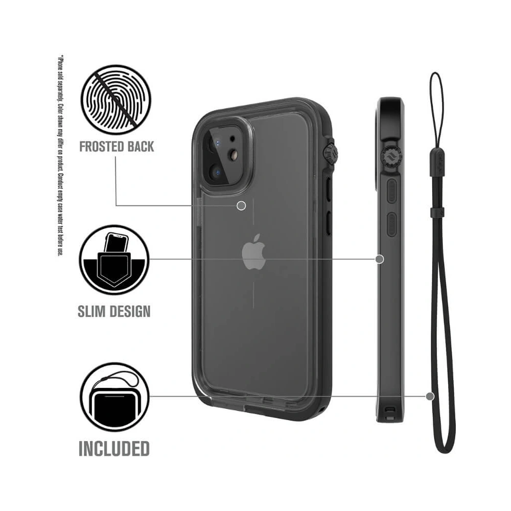 Hurtownia GSM - Etui Catalyst Total Protection Apple iPhone 12 mini černé - CAT079BLK - {ean13} - Hurt