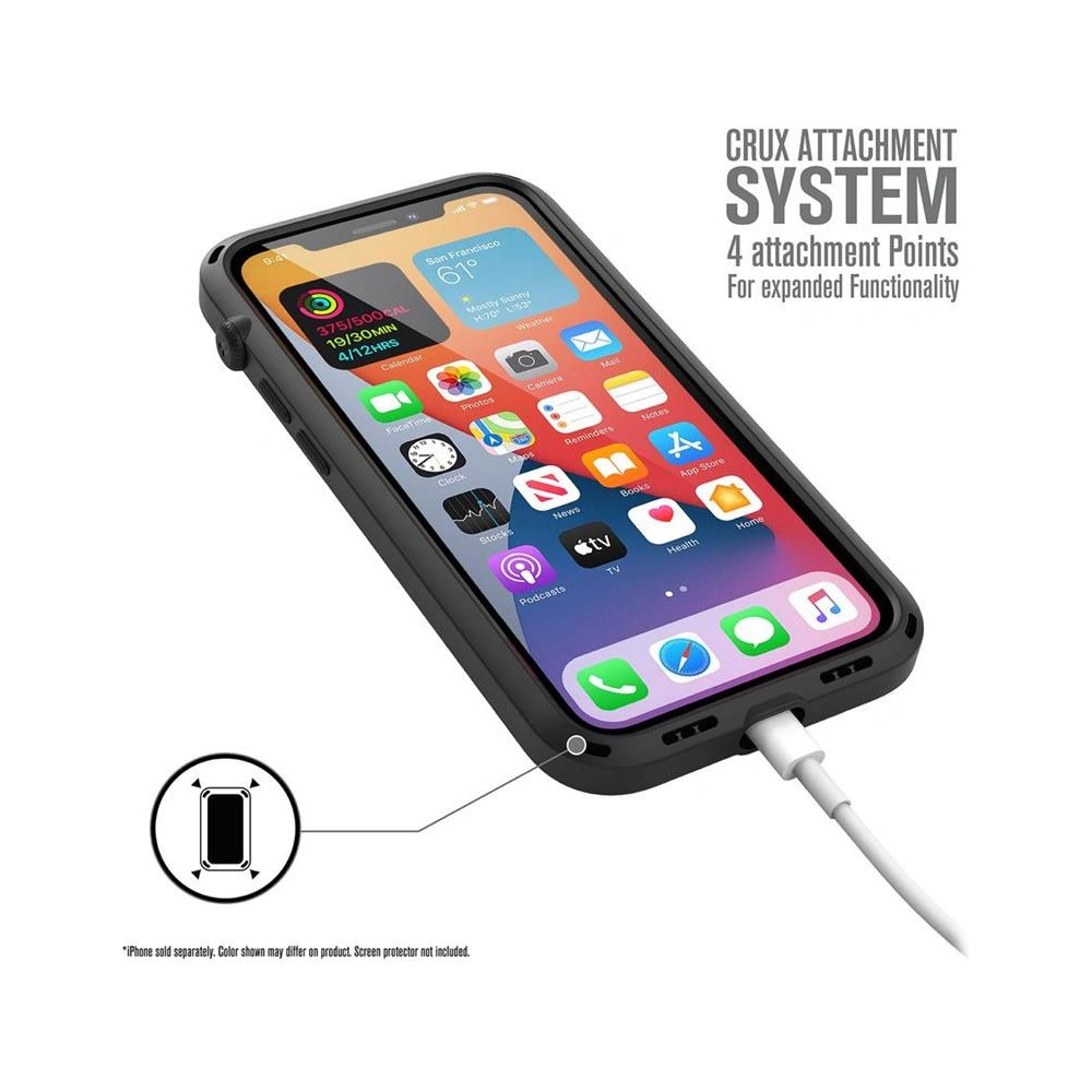 Etui Catalyst Influence Apple iPhone 12 mini černé
