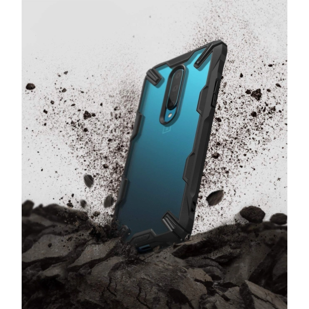 Hurtownia GSM - Etui Ringke Fusion-X OnePlus 7 Pro černé - RGK884BLK - {ean13} - Hurt