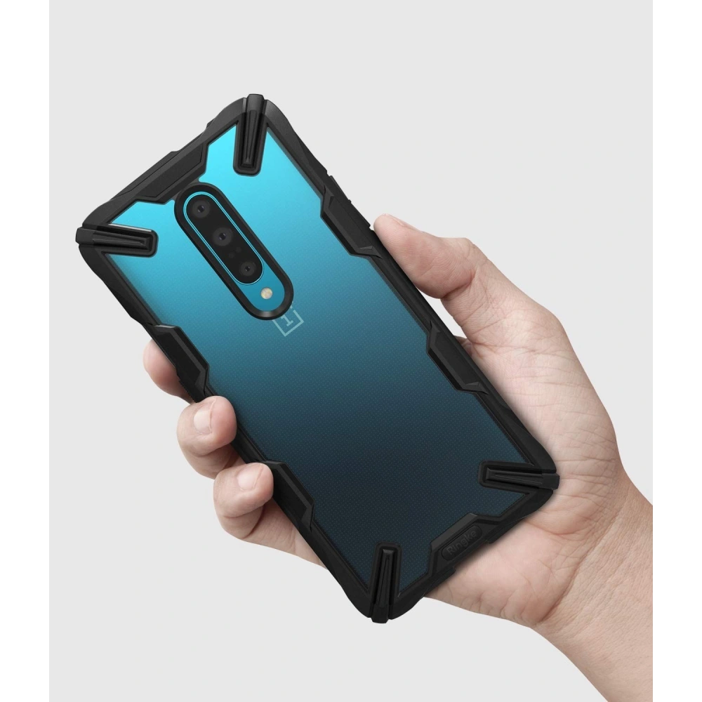 Hurtownia GSM - Etui Ringke Fusion-X OnePlus 7 Pro černé - RGK884BLK - {ean13} - Hurt