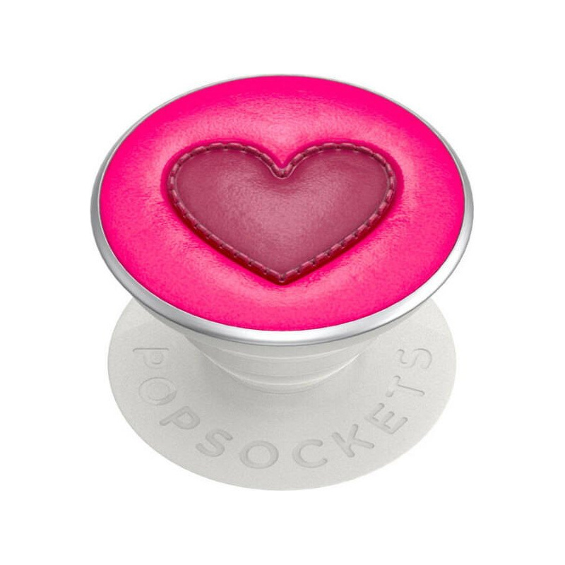 PopSockets Distributor - 840173707173 - POP225 - POPSOCKETS Holder Premium Stitched Sweet Heart - B2B homescreen