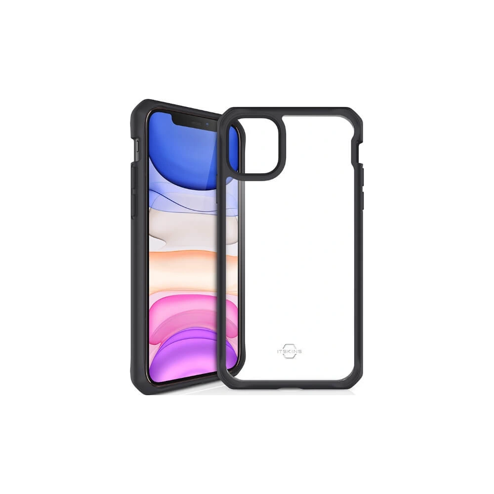 Hurtownia GSM - Etui ITSKINS Hybrid Solid Apple iPhone 11/XR černé - ITS046BLK - {ean13} - Hurt