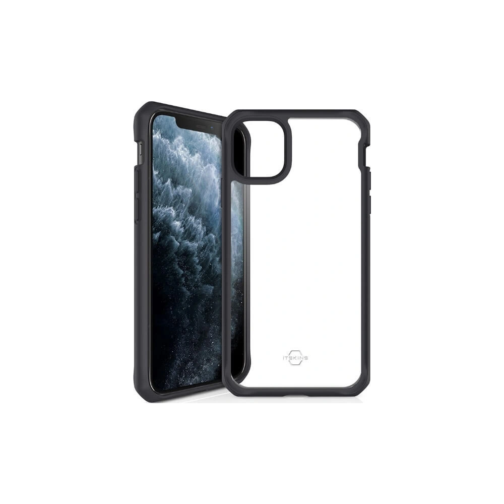 Hurtownia GSM - Etui ITSKINS Hybrid Solid Apple iPhone 11 Pro/XS/X černé - ITS045BLK - {ean13} - Hurt