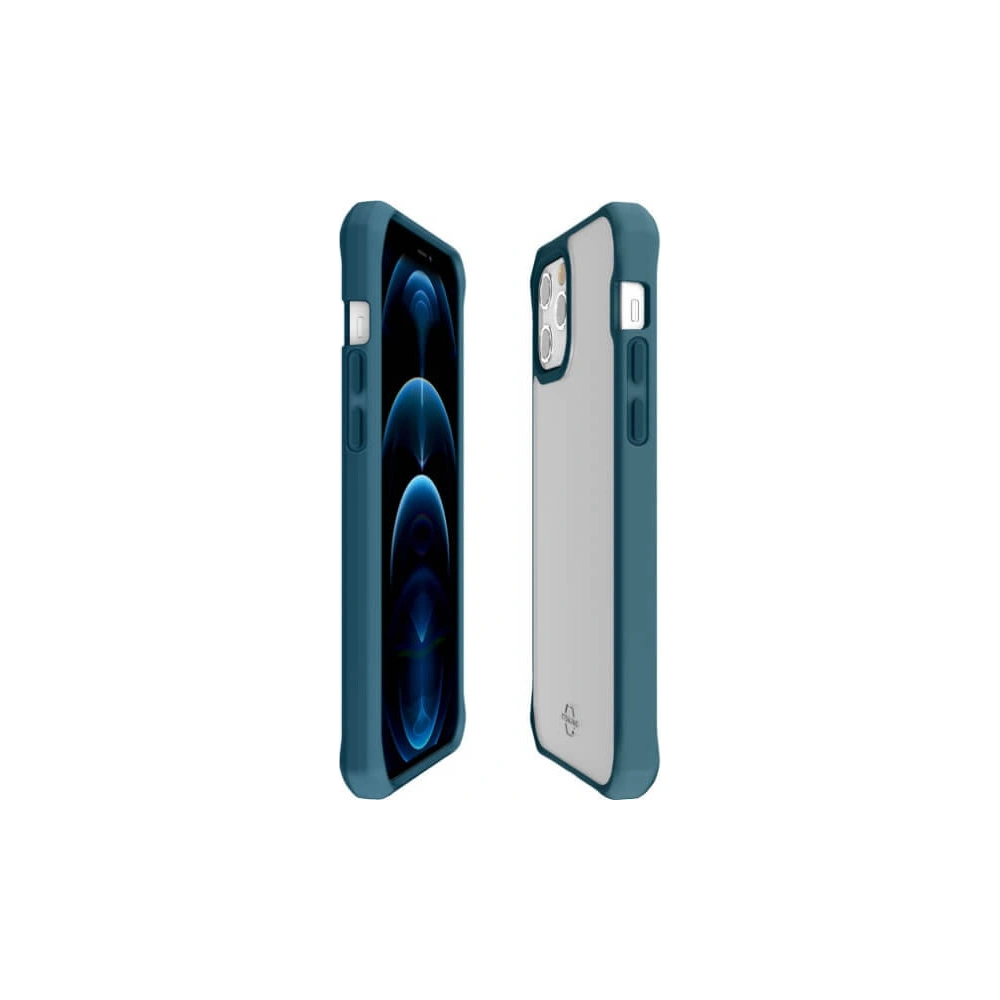 Hurtownia GSM - Etui ITSKINS Hybrid Solid Apple iPhone 12/12 Pro modré - ITS043BLU - {ean13} - Hurt