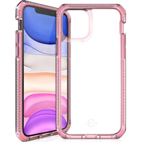 Etui ITSKINS Supreme Clear Apple iPhone 11/XR różowy