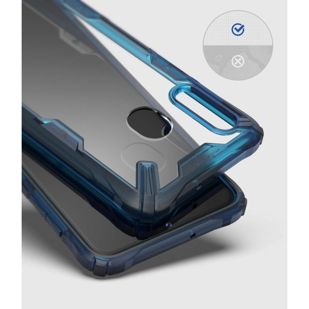 Hurtownia GSM - Etui Ringke Fusion-X Samsung Galaxy A30 Space Blue - RGK887BLU - {ean13} - Hurt