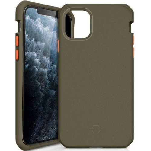 Etui ITSKINS Supreme Solid Apple iPhone 11 Pro/XS/X zielone