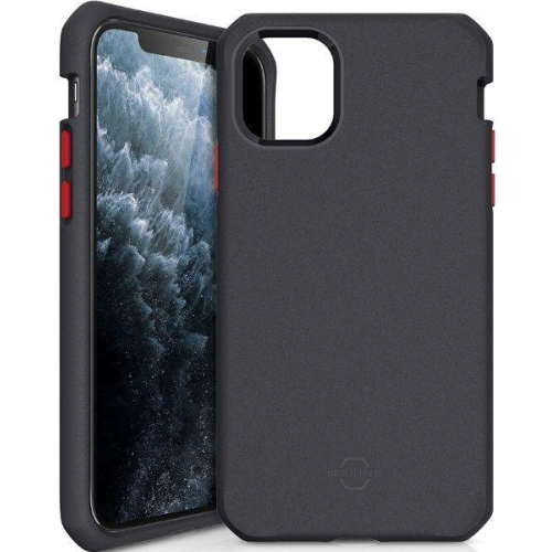 Etui ITSKINS Supreme Solid Apple iPhone 11 Pro/XS/X czarno-czerwone