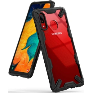 Case Ringke Fusion-X Samsung Galaxy A30 Schwarz