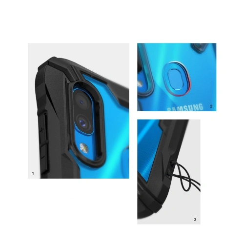 Etui Ringke Fusion-X Samsung Galaxy A30 Black