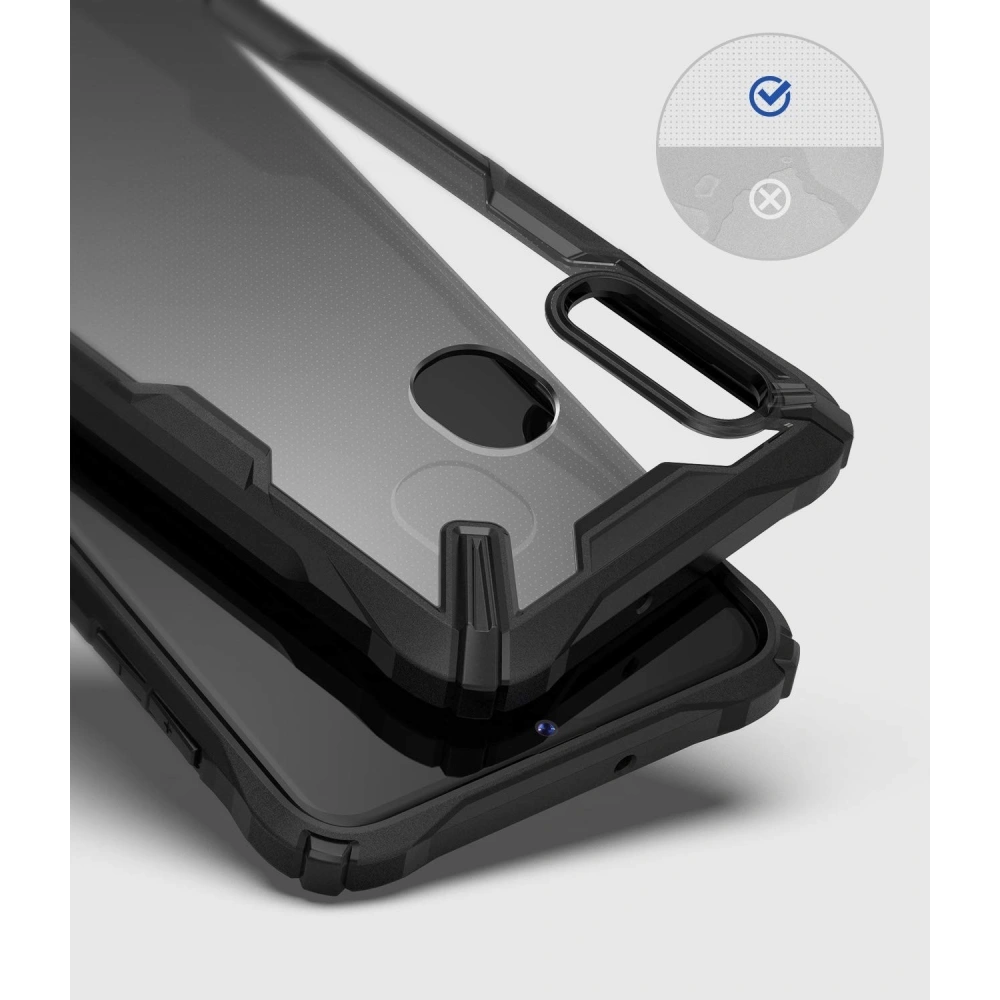 Hurtownia GSM - Etui Ringke Fusion-X Samsung Galaxy A30 Černá - RGK886BLK - {ean13} - Hurt