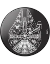 Wholesale POPSOCKETS Holder Standard Star Wars Millenium Falcon Aluminium - POP239 - {ean13} - Hurt