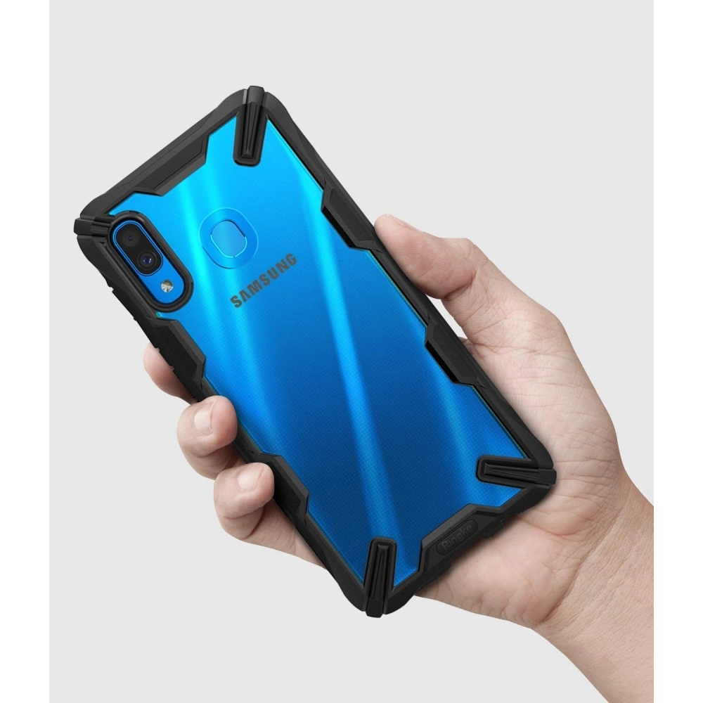 Hurtownia GSM - Etui Ringke Fusion-X Samsung Galaxy A30 Černá - RGK886BLK - {ean13} - Hurt