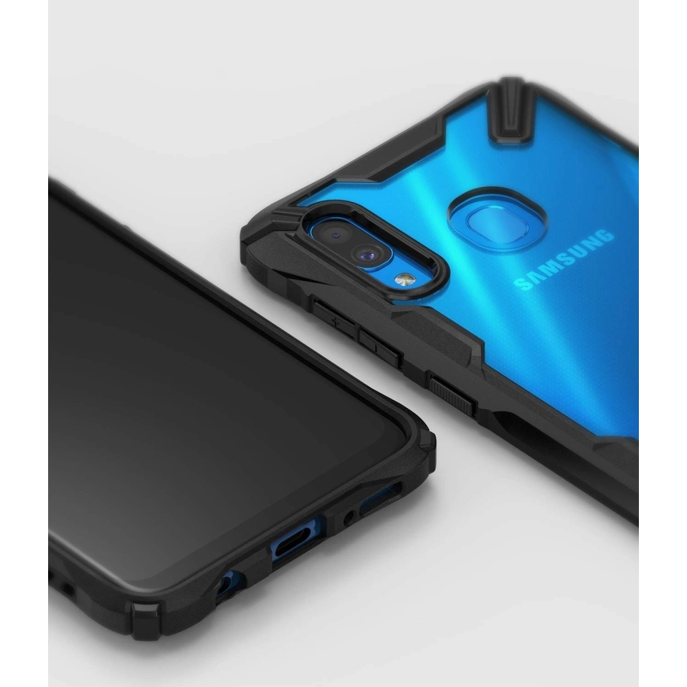 Hurtownia GSM - Etui Ringke Fusion-X Samsung Galaxy A30 Černá - RGK886BLK - {ean13} - Hurt
