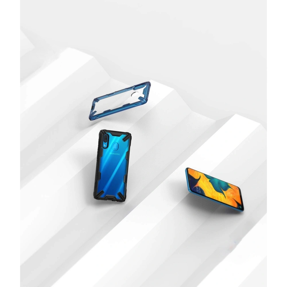 Hurtownia GSM - Etui Ringke Fusion-X Samsung Galaxy A30 Černá - RGK886BLK - {ean13} - Hurt