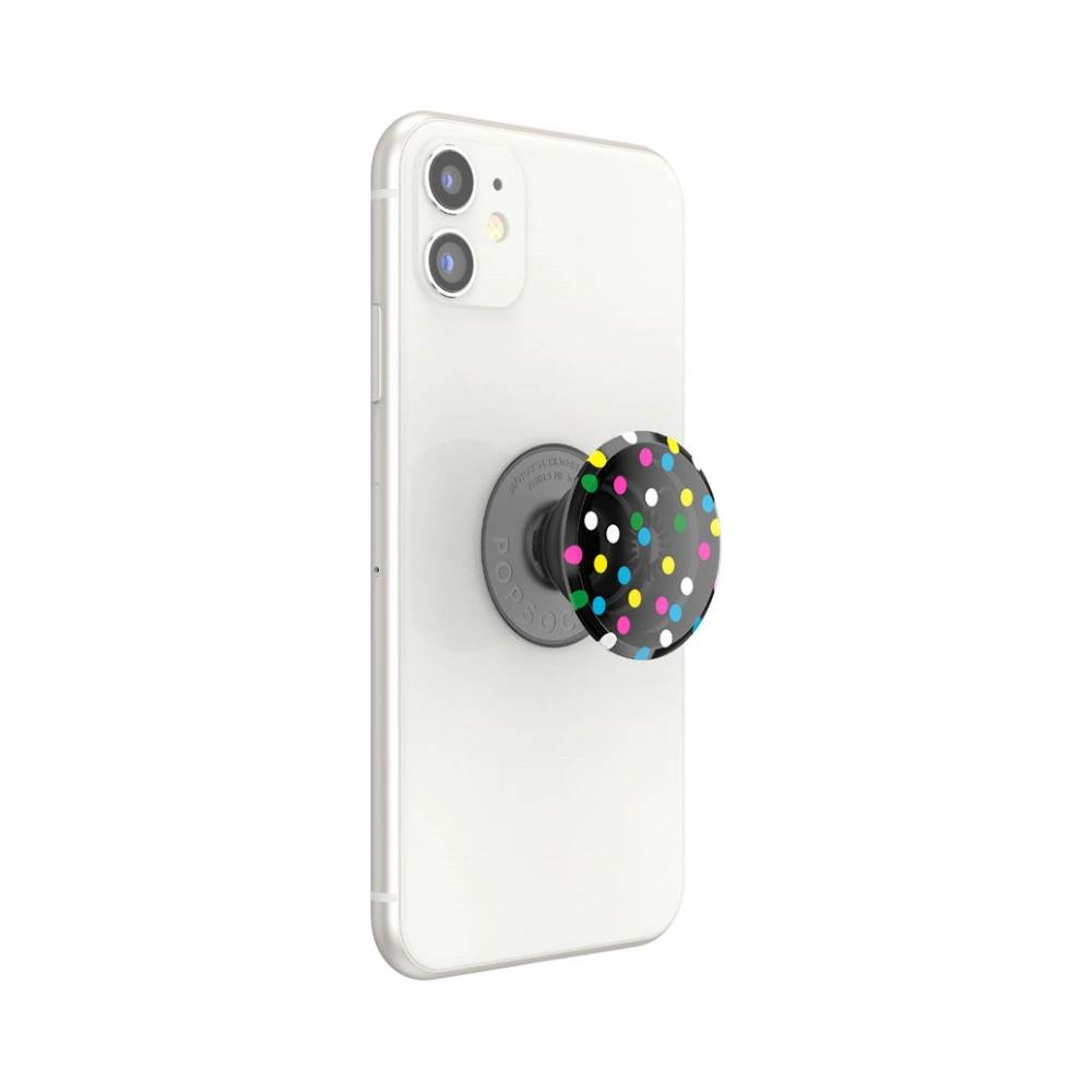 Hurtownia GSM - Uchyt na telefon POPSOCKETS Premium Průhledné Disco Dots - POP261 - {ean13} - Hurt