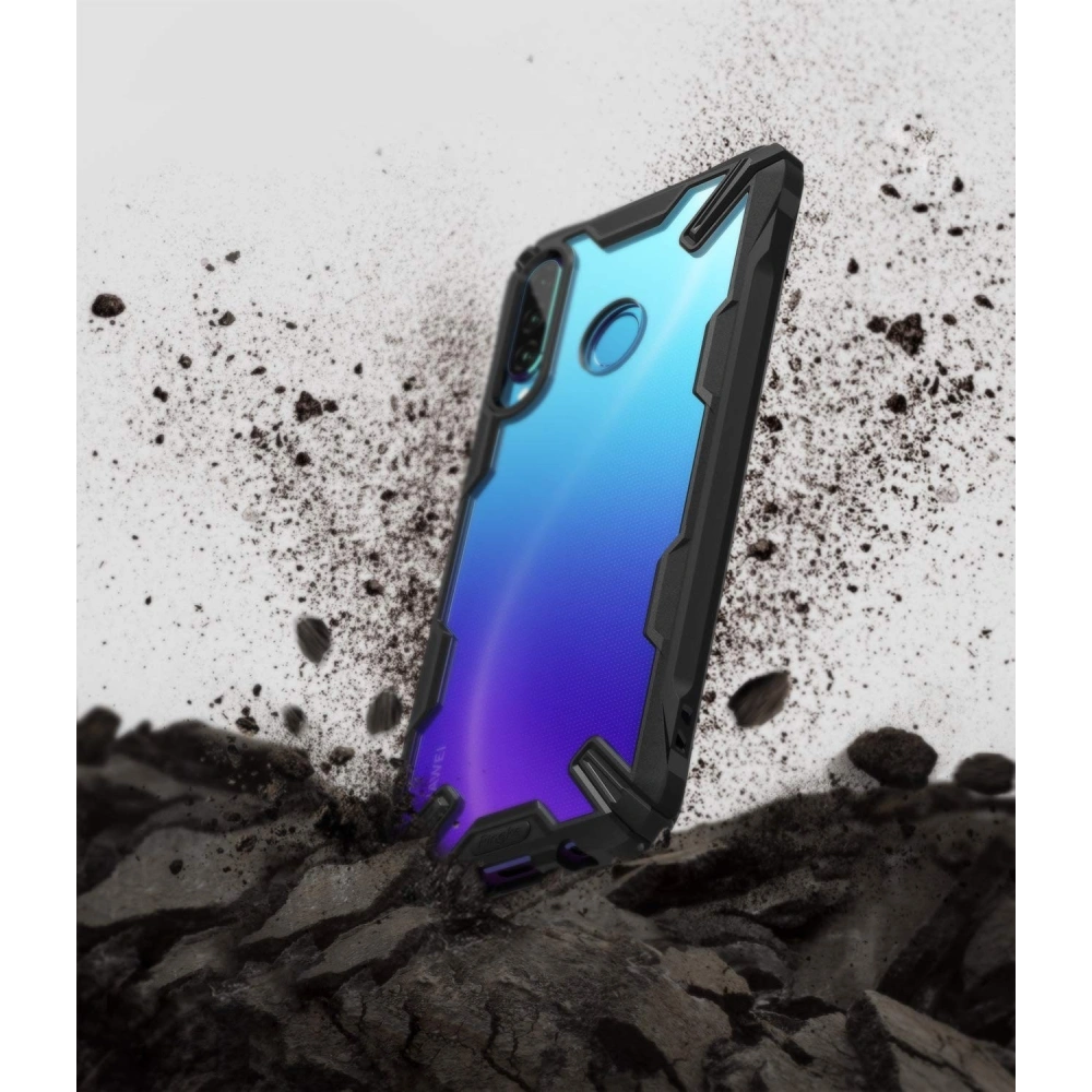 Hurtownia GSM - Etui Ringke Fusion-X Huawei P30 Lite černé - RGK888BLK - {ean13} - Hurt