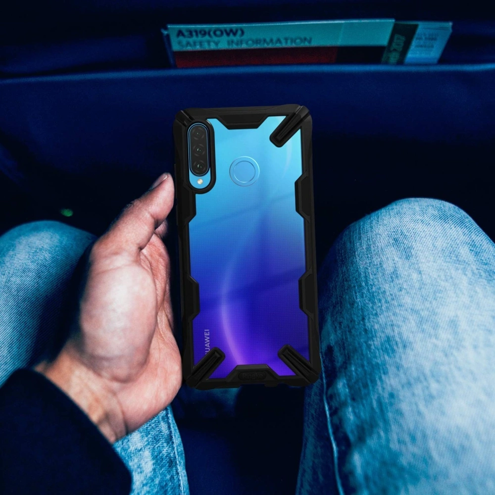 Hurtownia GSM - Etui Ringke Fusion-X Huawei P30 Lite černé - RGK888BLK - {ean13} - Hurt
