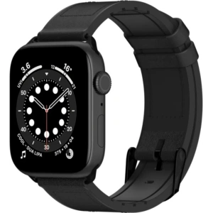 Pasek SwitchEasy Hybrid Apple Watch 44/45/49mm černý