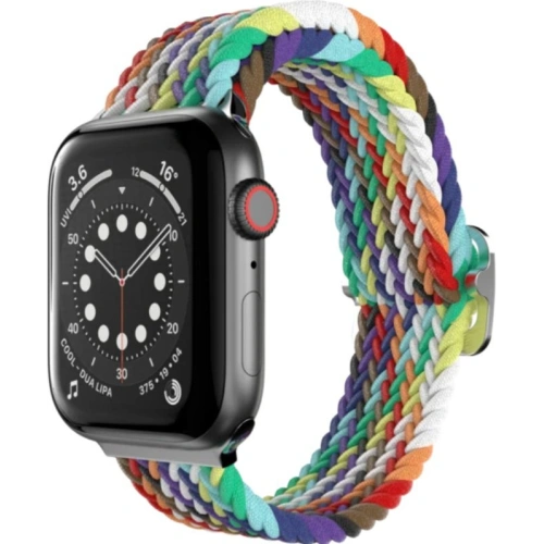 Pasek SwitchEasy Mesh Apple Watch 4/5/6/7/SE/8/9/10 40/41/42mm tęczowy