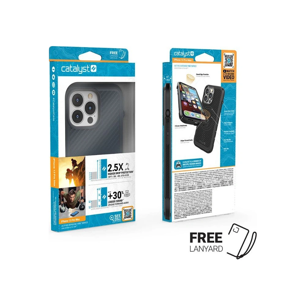 Hurtownia GSM - Etui Catalyst Vibe Apple iPhone 13 Pro Max šedé - CAT083GRY - {ean13} - Hurt