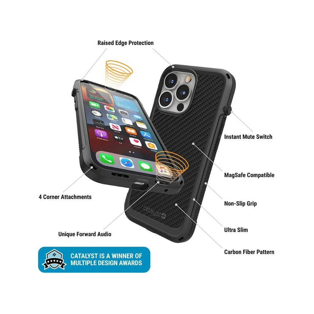 Hurtownia GSM - Case Catalyst Vibe Apple iPhone 13 Pro schwarz - CAT084BLK - {ean13} - Hurt